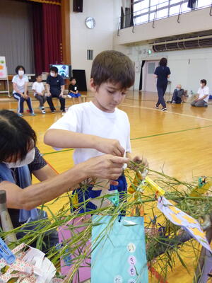 七夕会ゲーム中