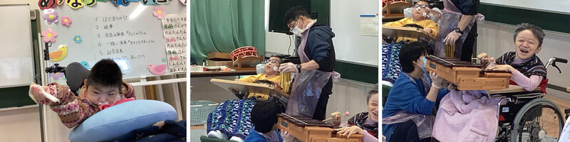 みんなで演奏「手をたたきましょう」